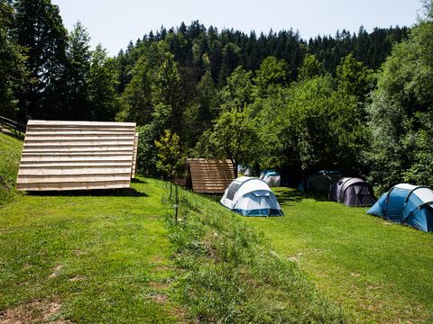 TENTE TOILE ET BOIS 3 personnes - Cabane Kokura (sans sanitaires)