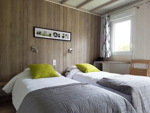 MOBILHOME 1 personne - Formule Hotelière - 1 chambre -