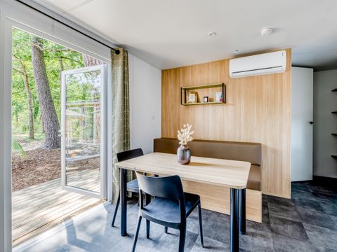 MOBILHOME 10 personnes - Cottage TWIN Cordouan 6 Pièces 10 Personnes Climatisé + TV