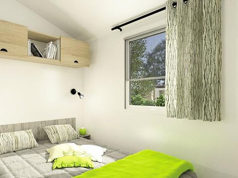 MOBILHOME 8 personnes - Cottage Verdon 5 Pièces 8 Personnes Climatisé + TV