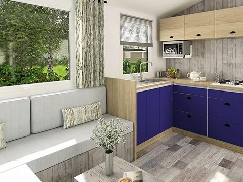 MOBILHOME 8 personnes - Cottage Verdon 5 Pièces 8 Personnes Climatisé + TV