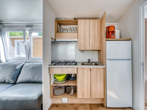 MOBILHOME 6 personnes - Cottage Cordouan 4 Pièces 6 Personnes Climatisé + TV