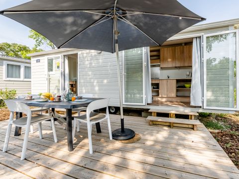 MOBILHOME 4 personnes - Cottage Cordouan 3 Pièces 4 Personnes Climatisé + TV