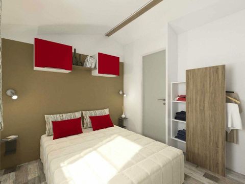 MOBILHOME 4 personnes - Cottage Verdon 3 Pièces 4 Personnes Climatisé + TV