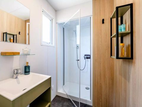 MOBILHOME 4 personnes - Cottage Cordouan 3 Pièces 4 Personnes Climatisé + TV