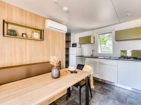 MOBILHOME 4 personnes - Cottage Cordouan 3 Pièces 4 Personnes Climatisé + TV