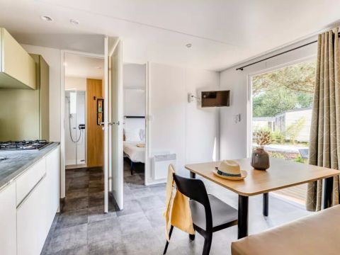 MOBILHOME 4 personnes - Cottage Cordouan 3 Pièces 4 Personnes Climatisé + TV