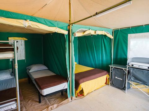 BUNGALOW TOILÉ 5 personnes - BENGALI Toilé 5 pers équipé (sans sanitaires)