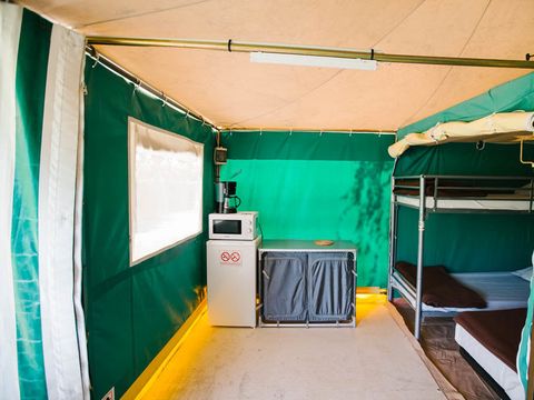 BUNGALOW TOILÉ 5 personnes - BENGALI Toilé 5 pers équipé (sans sanitaires)