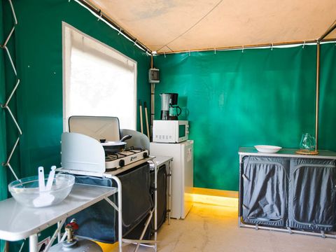 BUNGALOW TOILÉ 2 personnes - BENGALI Toilé 2  pers équipé (sans sanitaires)