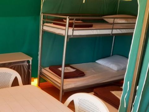 BUNGALOW TOILÉ 2 personnes - BENGALI Toilé 2  pers équipé (sans sanitaires)