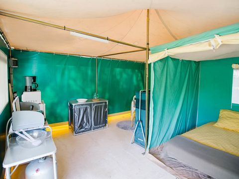 BUNGALOW TOILÉ 2 personnes - BENGALI Toilé 2  pers équipé (sans sanitaires)