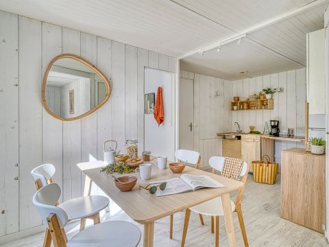 MOBILHOME 5 personnes - Cabane Confort 2 chambres 35m² - adapté aux personnes à mobilité réduite