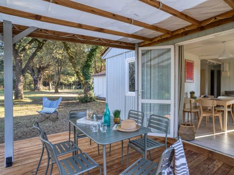 MOBILHOME 5 personnes - Cabane Confort 2 chambres 35m² (Rénovée 2022)