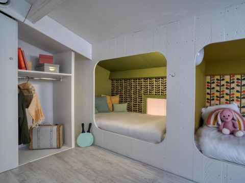 MOBILHOME 8 personnes - Cabane Tribu 8 pers. (2 cabanes de 25m2 face à face)