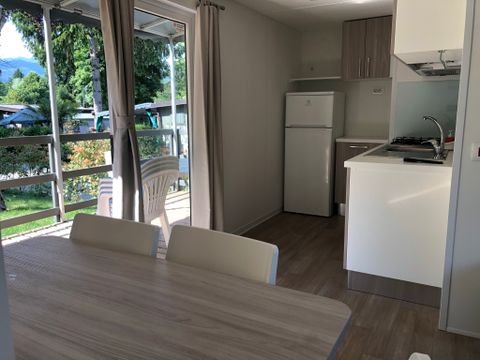 MOBILHOME 4 personnes - BELLA AVEC JARDIN PRIVÈ