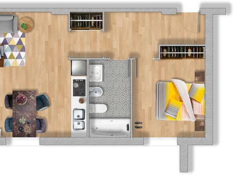 APPARTEMENT 4 personnes - A2 APTO 2+2 V. MAR SUPERIOR