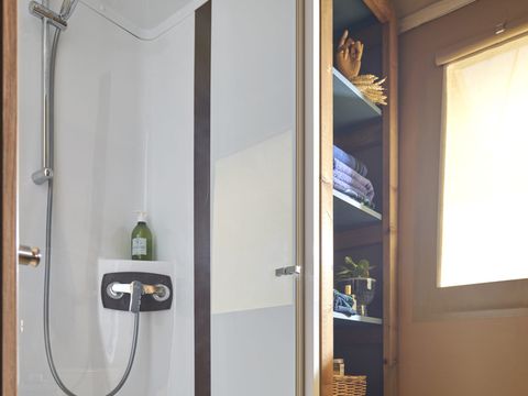 Tente en toile et en bois 6 personnes - Toilé meublé confort 3 pièces