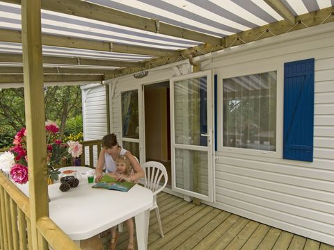 Mobilhome 4 personnes - 3 pièces