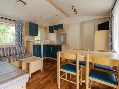 MOBILHOME 4 personnes - 3 pièces - Accueil lit bébé impossible