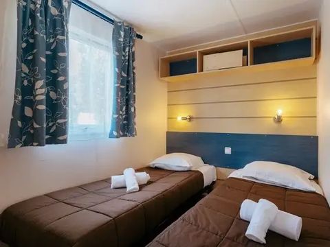 MOBILHOME 4 personnes - 3 pièces - Accueil lit bébé impossible