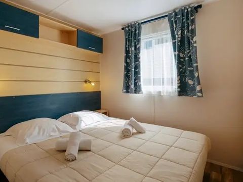 MOBILHOME 4 personnes - 3 pièces - Accueil lit bébé impossible
