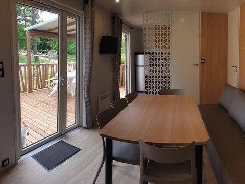MOBILHOME 7 personnes - Mobil home 4 pièces - Accueil lit bébé impossible