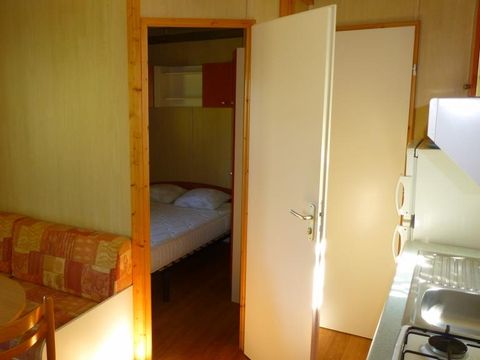 CHALET 6 personnes - Chalet Goa Confort 32m² (3 chambres) - Terrasse couverte 16m² - TV 6 pers