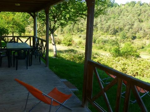 CHALET 6 personnes - Chalet Goa Confort 32m² (3 chambres) - Terrasse couverte 16m² - TV 6 pers