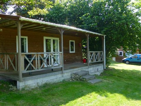 CHALET 6 personnes - Chalet Goa Confort 32m² (3 chambres) - Terrasse couverte 16m² - TV 6 pers