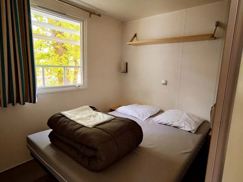 MOBILHOME 6 personnes - Mobil-home Premium 30 m² (3 chambres) terrasse semi-couverte 15m² + TV + LV + Clim 6 pers