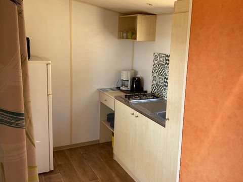 MOBILHOME 5 personnes - Mobil-Home Chêne Confort 23m² (2ch - 5pers) - terrasse couverte 10m2 - samedi/samedi 5 pers
