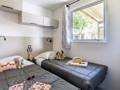 MOBILHOME 6 personnes - Cabane Luxe 4 pièces 6 personnes Climatisée + Jacuzzi