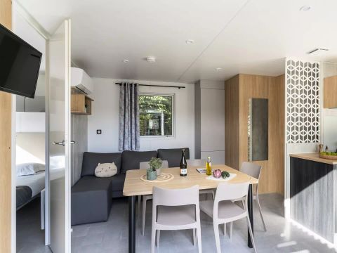 MOBILHOME 6 personnes - Cabane Luxe 4 pièces 6 personnes Climatisée + Jacuzzi