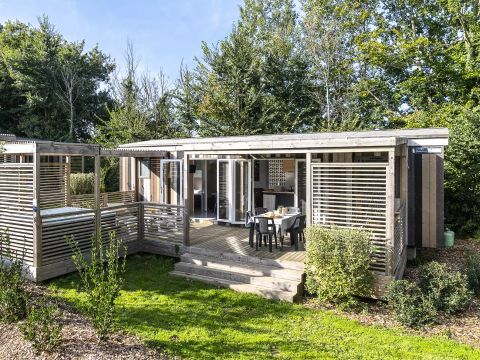 MOBILHOME 6 personnes - Cabane Luxe 4 pièces 6 personnes Climatisée + Jacuzzi