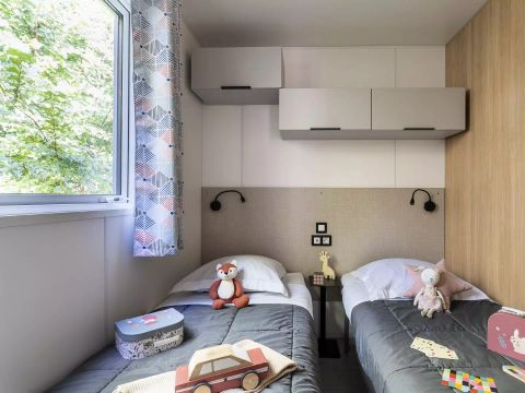 MOBILHOME 6 personnes - Cabane Luxe 4 pièces 6 personnes Climatisée + Jacuzzi