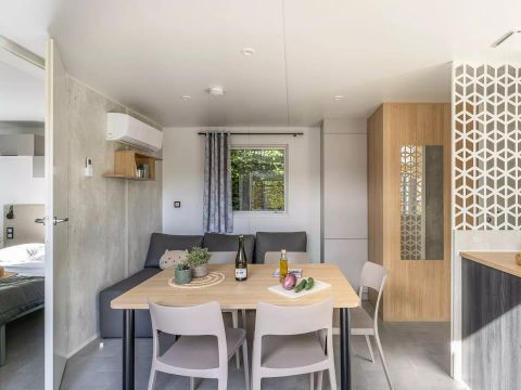 MOBILHOME 6 personnes - Cabane Luxe 4 pièces 6 personnes Climatisée + Jacuzzi