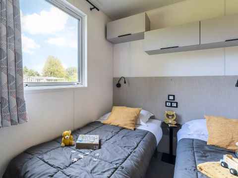 MOBILHOME 6 personnes - Cabane Premium 4 Pièces 6 Personnes Climatisée + TV