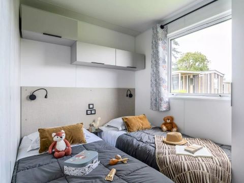 MOBILHOME 6 personnes - Cabane 4 Pièces 6 Personnes Climatisée + TV