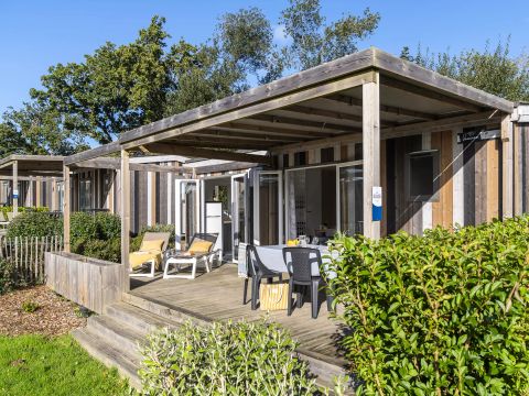 MOBILHOME 4 personnes - Cabane 3 Pièces 4 personnes Climatisée + TV