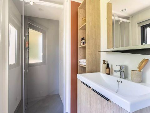 MOBILHOME 6 personnes - Confort 4 Pièces 6 Personnes Climatisé + TV