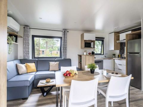 MOBILHOME 6 personnes - Confort 4 Pièces 6 Personnes Climatisé + TV
