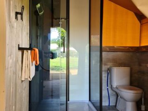 TENTE TOILE ET BOIS 4 personnes - LODGE SAFARI