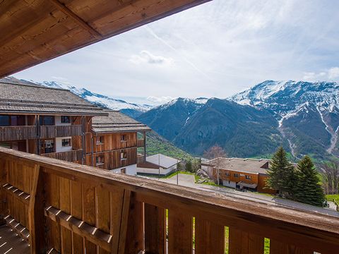 APPARTEMENT 4 personnes - 2 pièces avec coin nuit 4 personnes - vue montagne