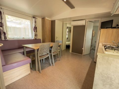 MOBILHOME 7 personnes -  3 Chambres 6/7 Pers.(dont 1 enfant de 6 à 15 ans)