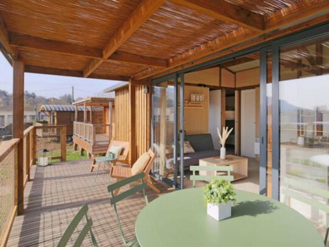 CHALET 6 personnes - Cottage Confort+ 3 chambres 6 personnes vue lac