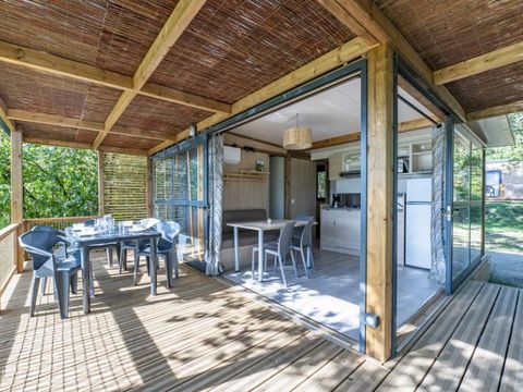 CHALET 4 personnes - Cottage Premium 2 chambres 4 personnes vue lac