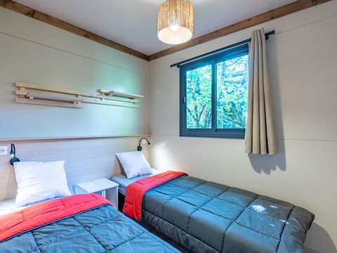 MOBILHOME 6 personnes - Cottage Confort+ 3 Chambres 6 Personnes Vue Lac