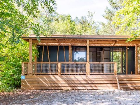 MOBILHOME 6 personnes - Cottage Confort+ 3 Chambres 6 Personnes Vue Lac