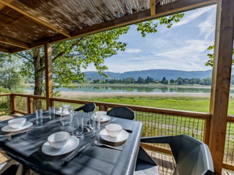 MOBILHOME 6 personnes - Cottage Confort+ 3 Chambres 6 Personnes Vue Lac